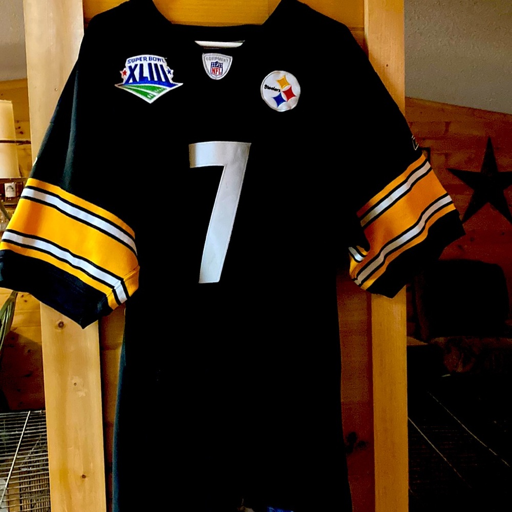 Pittsburg Steelers roethlisberger Super Bowl jersey